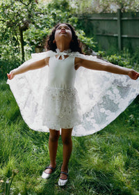 White Embellished Mini Dress