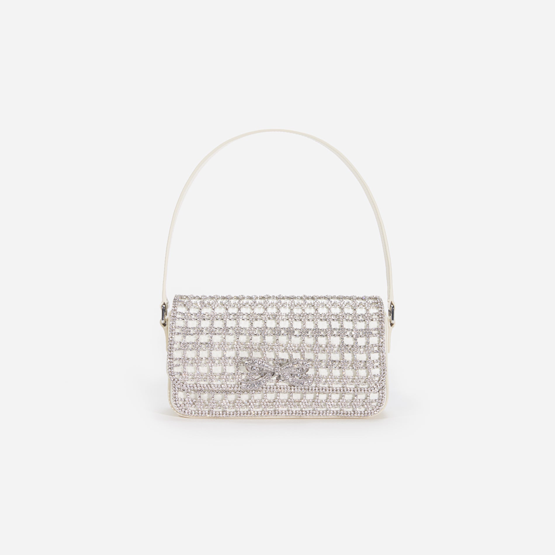 Champagne Crystal Baguette Bag