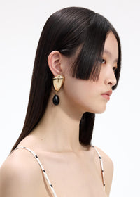 Gold Droplet Earrings
