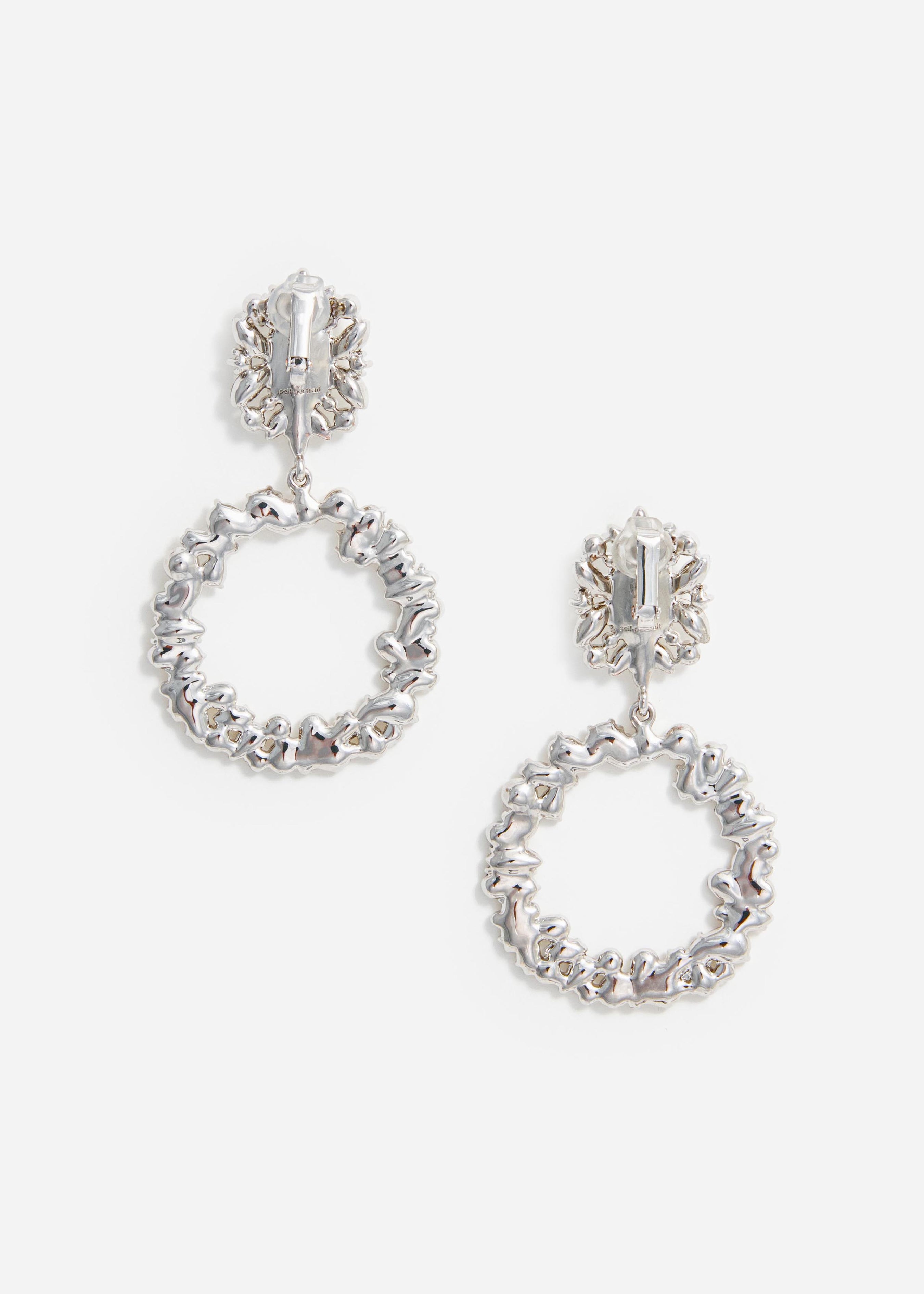 Crystal Hoop Earrings