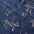 Bow Print Jeans