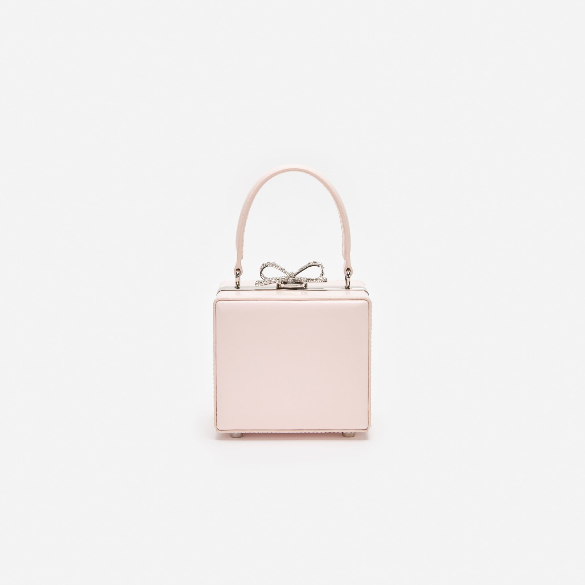 Pink Leather Micro Bag
