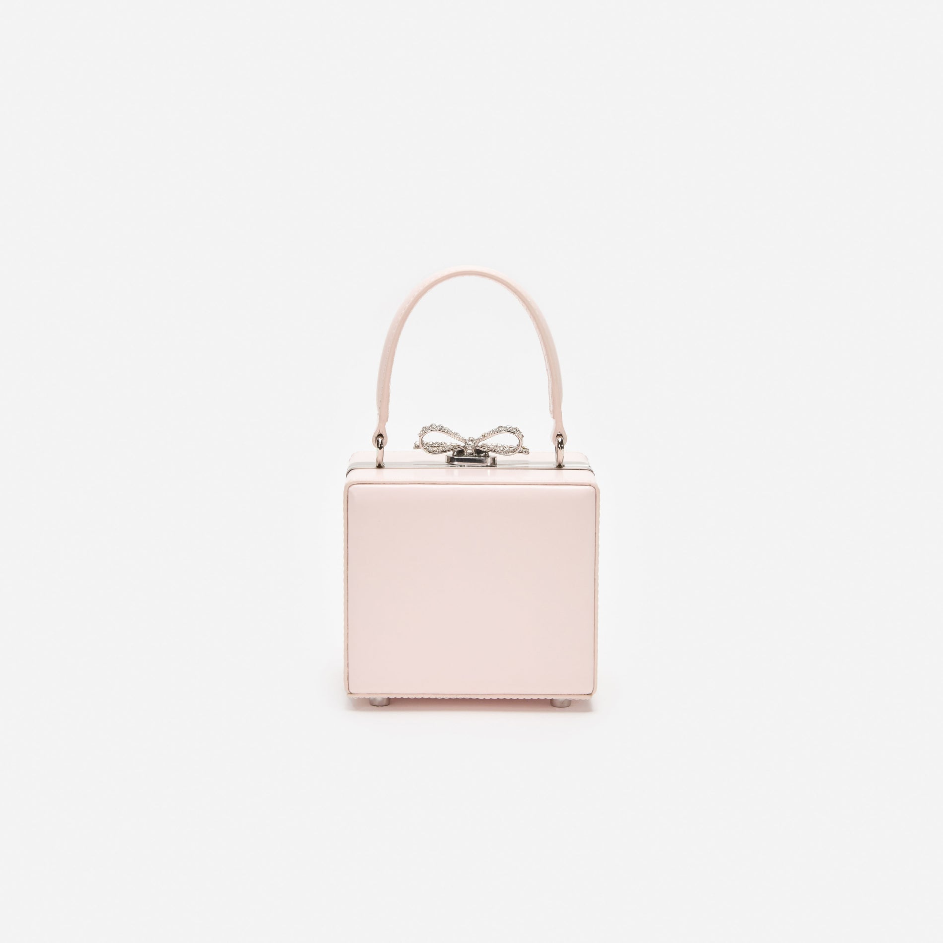 Pink Leather Micro Bag
