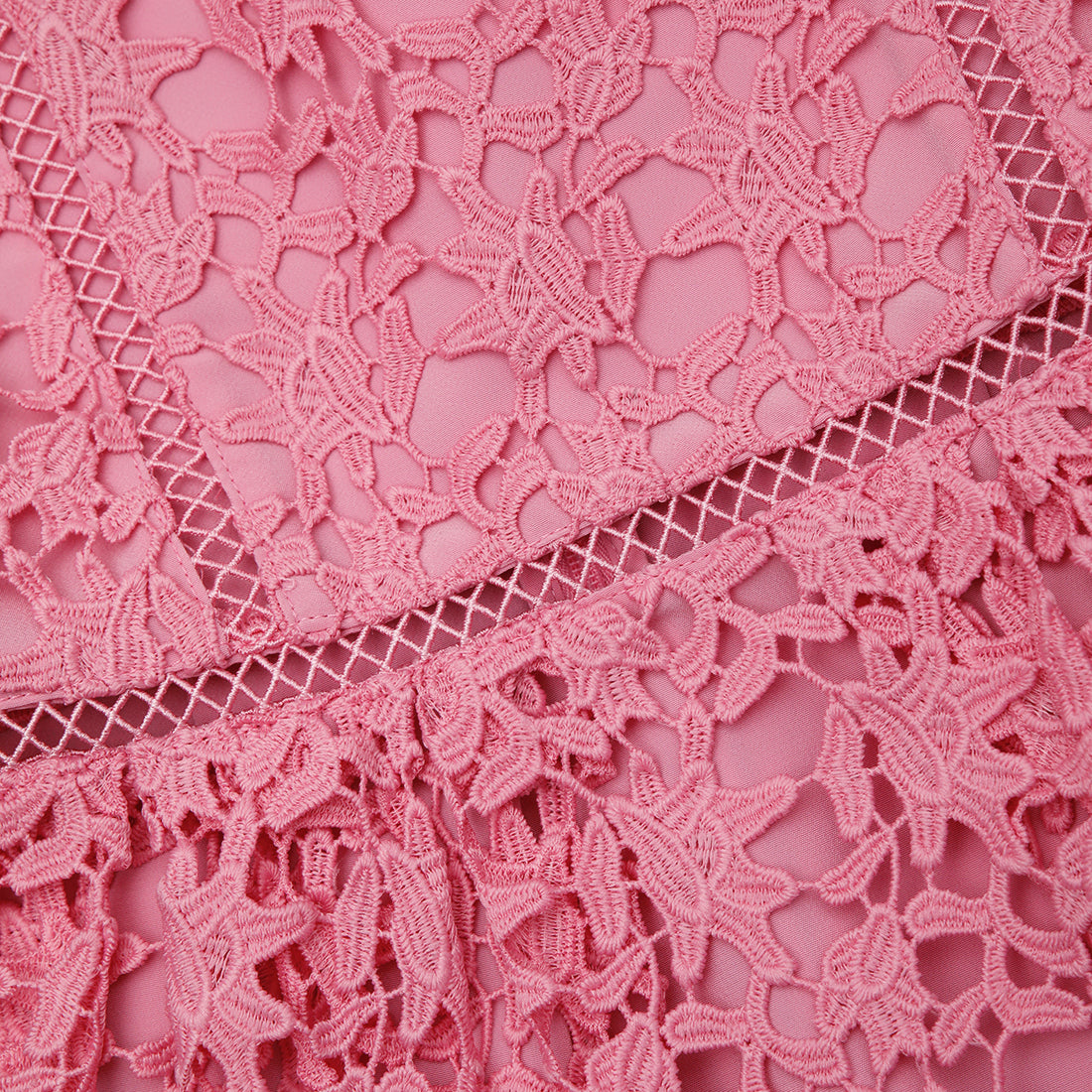 Pink Azaelea Lace Dress