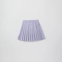 Lilac Knit Pleated Skirt