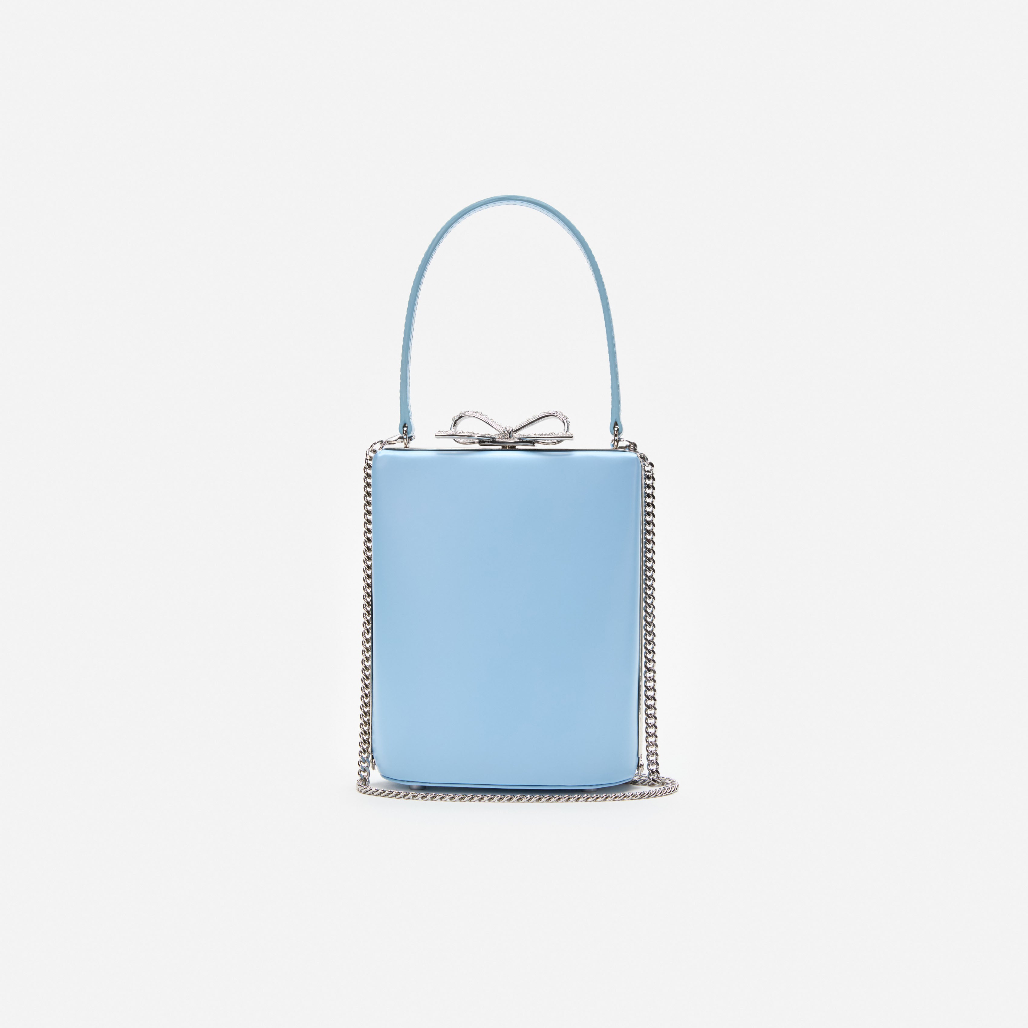 Blue Leather Bag