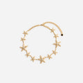 Mottled Gold Sea Star Necklace