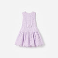 Lilac Sleeveless Lace Dress