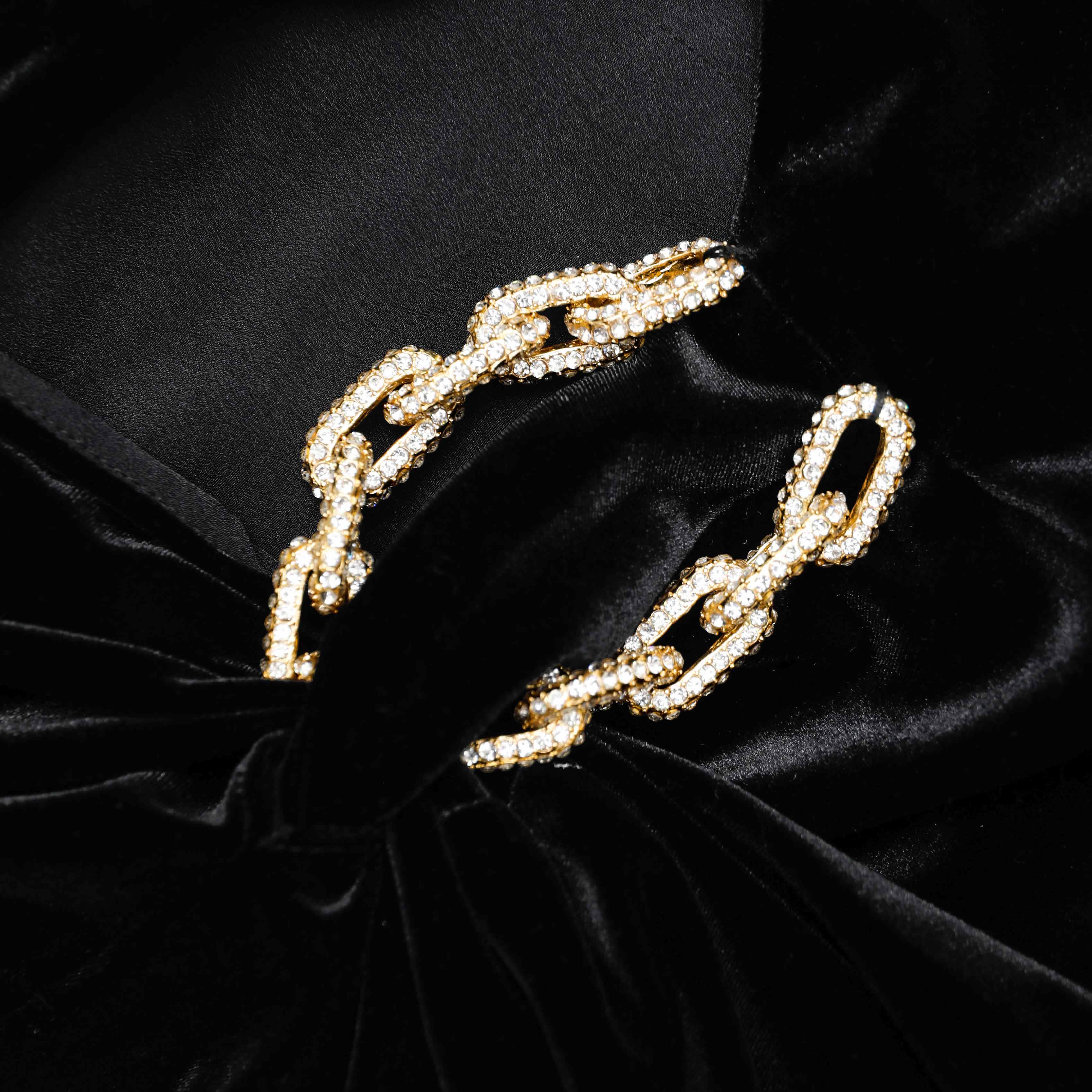 Black Velvet Embellished Cut Out Maxi Dress