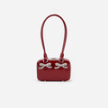 Burgundy Leather Shoulder Bag