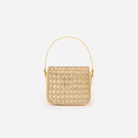 Gold Crystal Micro Bag