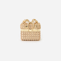 Gold Crystal Vanity Case