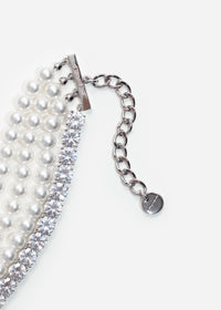 Pearl Diamante Bracelet