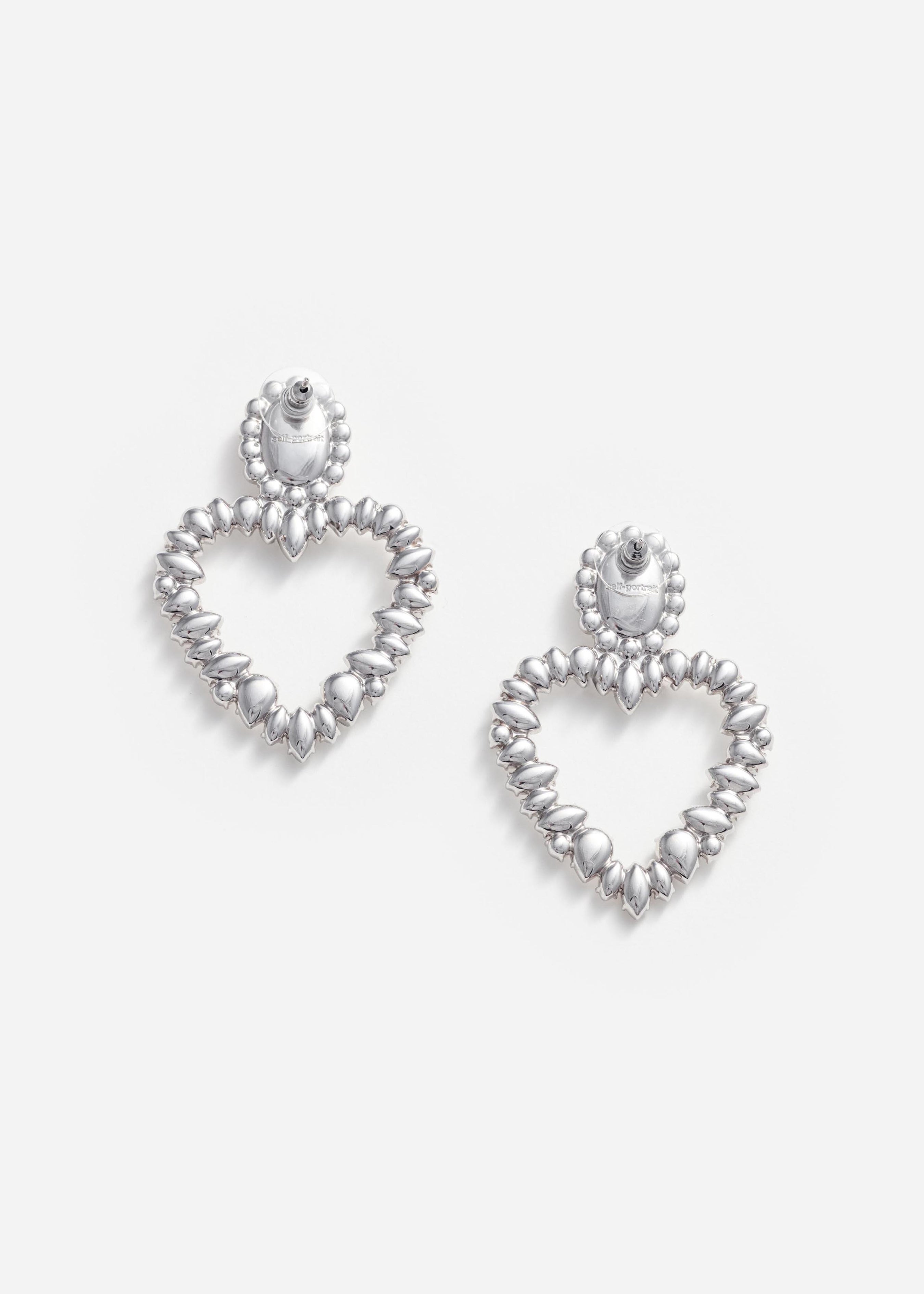 Crystal Heart Earrings