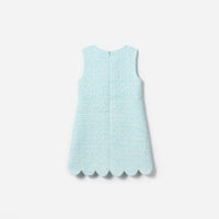 Mint Boucle Dress