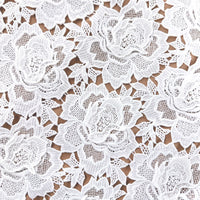 White Flower Lace Midi Dress