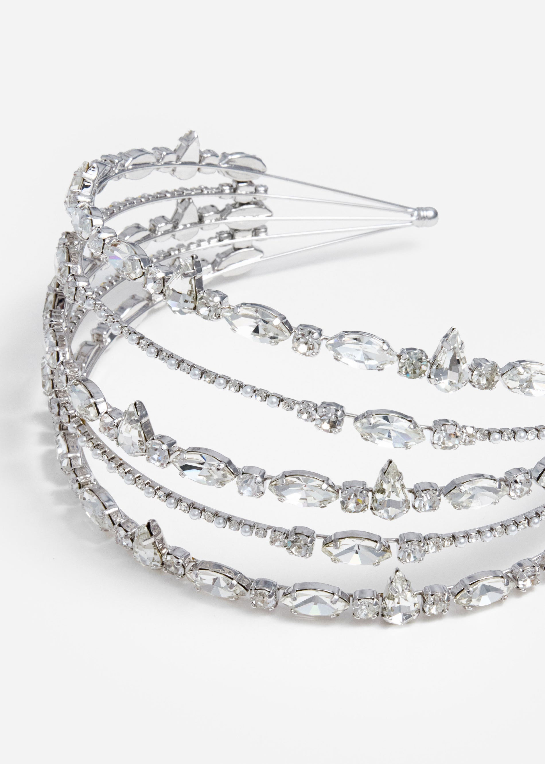 A photo of the Crystal Embellished Headband