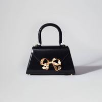 Black Bow Mini Envelope Bag