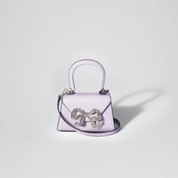 Lilac Bow Micro Envelope Bag