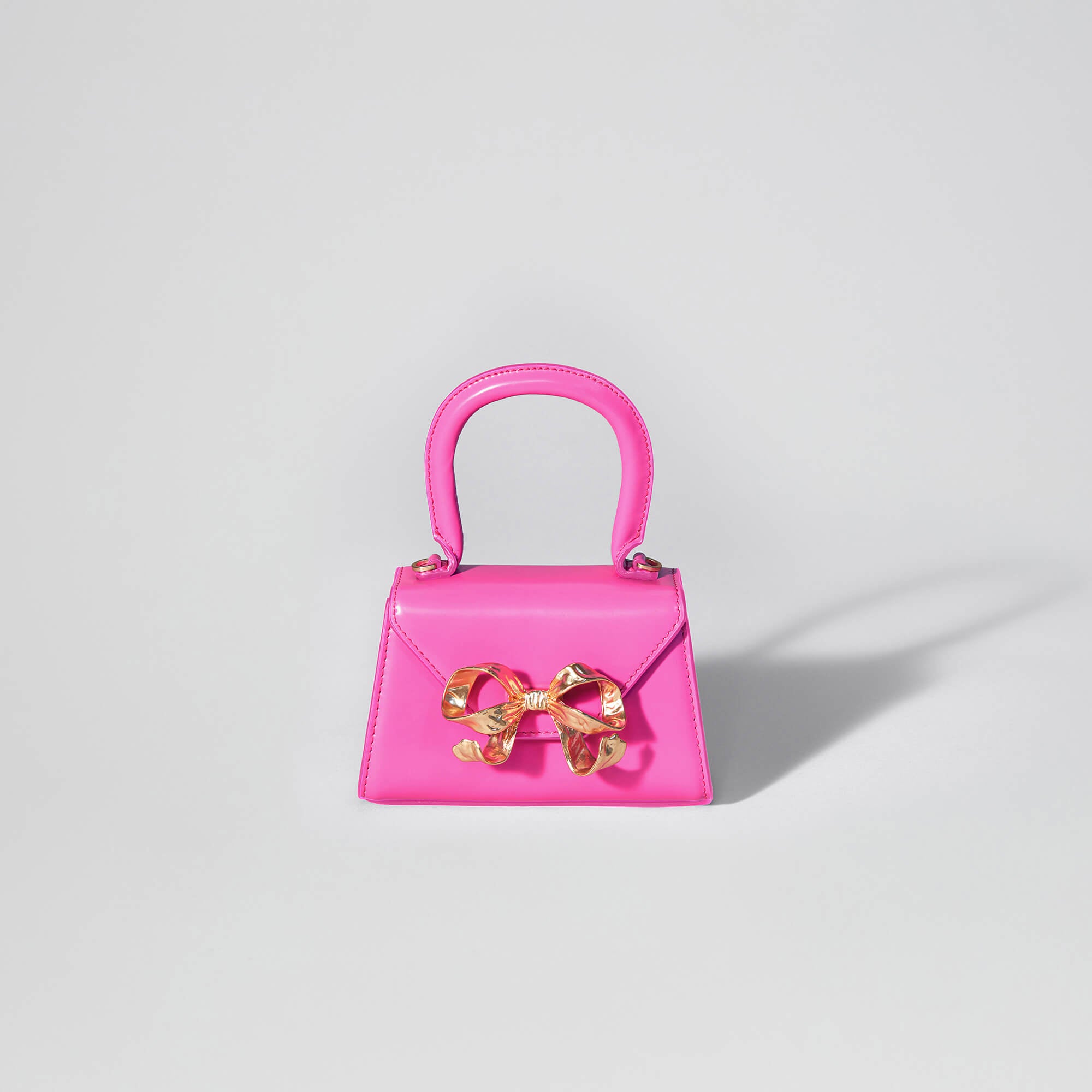 Pink Bow Micro Envelope Bag