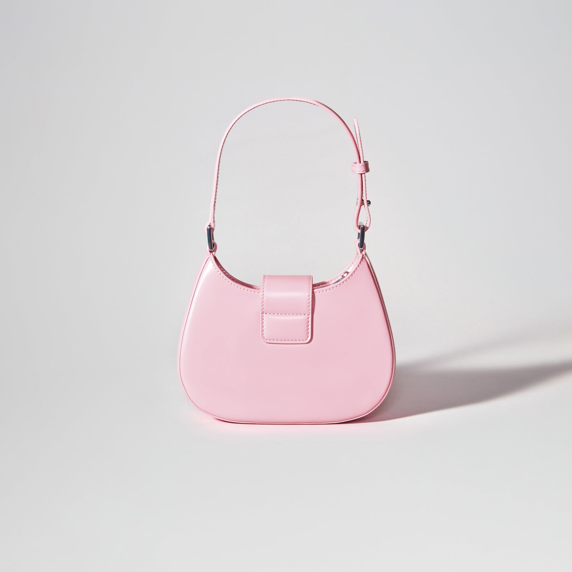 Pink Crescent Bow Mini Bag